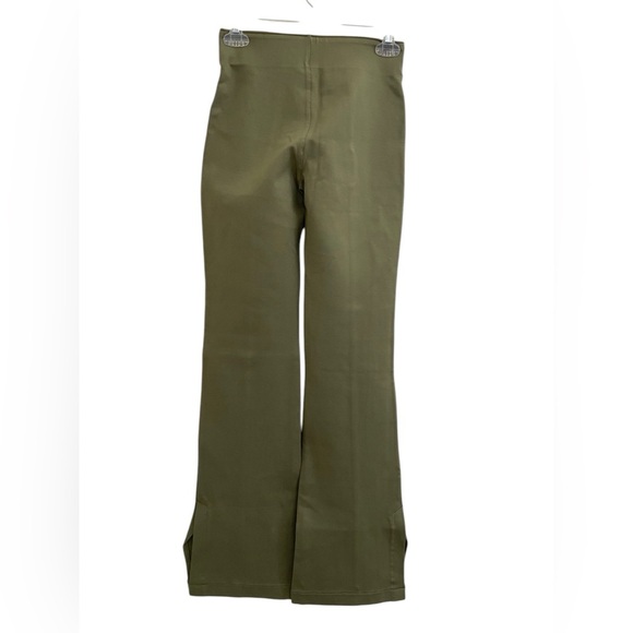 Abercrombie & Fitch Green Wide Leg Casual Pants - Picture 3 of 11
